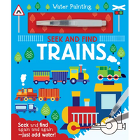 Seek and Find Trains - Hardcover