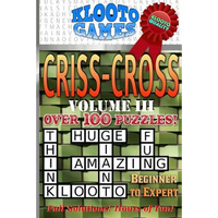 KLOOTO Games CrissCross Volume III - Paperback
