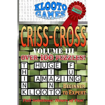 KLOOTO Games CrissCross Volume III - Paperback