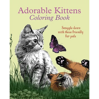 Adorable Kittens Coloring Book: Snuggle Down with These Friendly Fur Pals - Paperback
