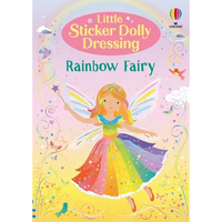 Little Sticker Dolly Dressing Rainbow Fairy - Paperback