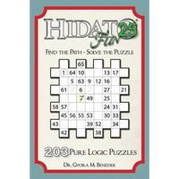 Hidato fun 25: 203 New Logic Puzzles - Paperback