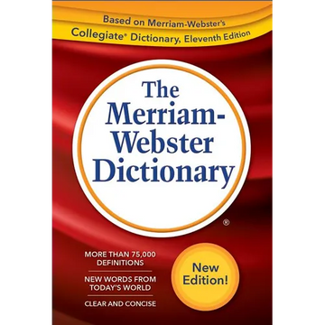 The Merriam-Webster Dictionary - Paperback