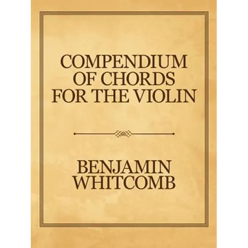 Compendium of Chords for the Violin - Paperback
