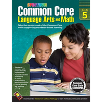 Common Core Language Arts and Math, Grade 5: Volume 74 - Paperback