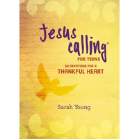 Jesus Calling: 50 Devotions for a Thankful Heart: (A Devotional for Teens on Being Grateful) - Hardcover