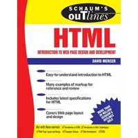 Schaum's Outline of HTML - Paperback