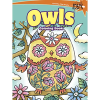 Spark Owls Coloring Book - Paperback