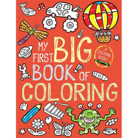 My First Big Book of Coloring - Paperback