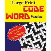 Large Print Codeword Puzzles - Paperback
