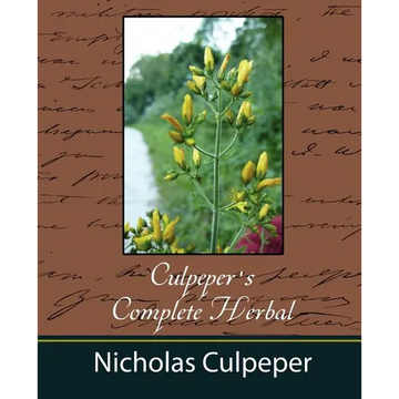 Culpeper's Complete Herbal - Nicholas Culpeper - Paperback