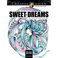 Creative Haven Deluxe Edition Sweet Dreams Coloring Book - Paperback