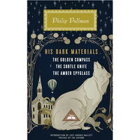 His Dark Materials: The Golden Compass, the Subtle Knife, the Amber Spyglass; Introduction by Lucy Hughes-Hallett - Hardcover