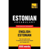 Estonian vocabulary for English speakers - 9000 words - Paperback