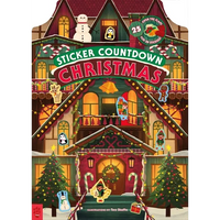 Sticker Countdown: Christmas - Hardcover
