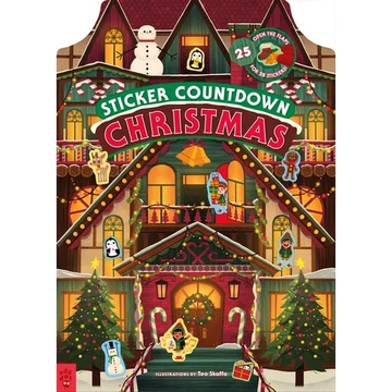 Sticker Countdown: Christmas - Hardcover