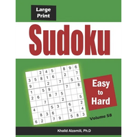 Large Print Sudoku: 100 Easy to Hard Puzzles - Paperback