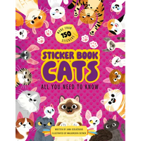 Sticker Book: Cats - Paperback