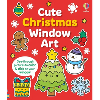 Cute Christmas Window Art - Paperback