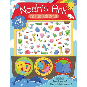 Noah's Ark and Other Bible Stories: 100 Puffy Stickers - Paperback