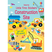 Little First Stickers Construction Site - Paperback