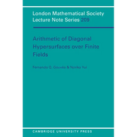 Arithmetic of Diagonal Hypersurfaces Over Finite Fields - Paperback