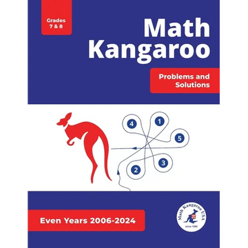 Math Kangaroo Problems and Solutions - Grades 7 & 8 - Even Years - Paperback