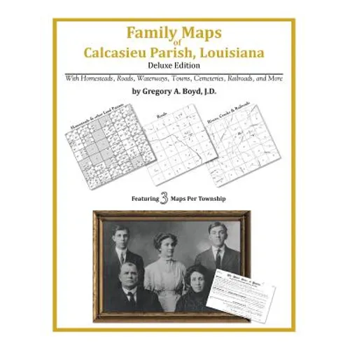 Family Maps of Calcasieu Parish, Louisiana