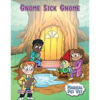 Gnome Sick Gnome - Library Binding