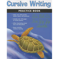 Cursive Writing Practice Book (Flash Kids Harcourt Family Learning) - Paperback