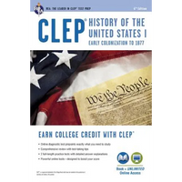 Clep(r) History of the U.S. I Book + Online - Paperback