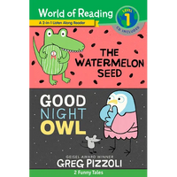 The Watermelon Seed and Good Night Owl 2-In-1 Listen-Along Reader: 2 Funny Tales with CD! [With Audio CD] - Paperback