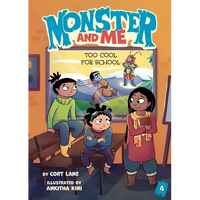 Monster and Me 4: Too Cool for School - Paperback