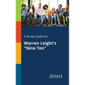 A Study Guide for Warren Leight's "Nine Ten"