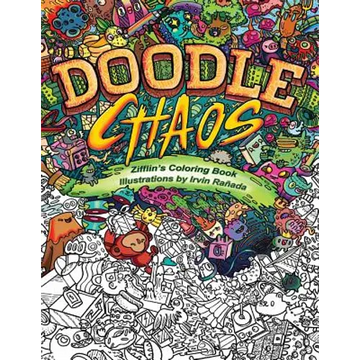 Doodle Chaos: Zifflin's Coloring Book - Paperback