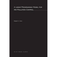 A Linear Programming Model for Air Pollution Control - Paperback
