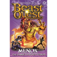 Beast Quest: Menox the Sabre-Toothed Terror: Series 22 Book 1 - Paperback