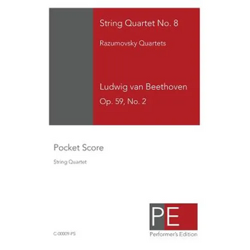 String Quartet No. 8: Pocket Score - Paperback
