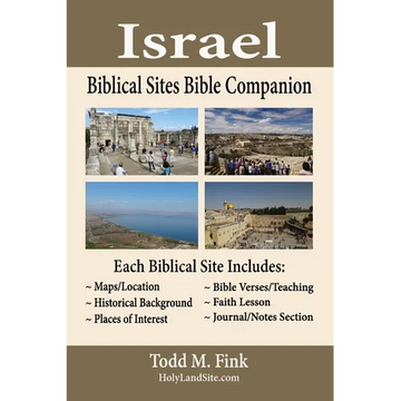 Israel Biblical Sites Bible Companion - Paperback