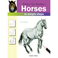 How to Draw Horses in Simple Steps - Paperback