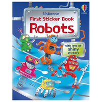 First Sticker Books Robots - Paperback