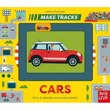 Make Tracks: Cars - Board Book