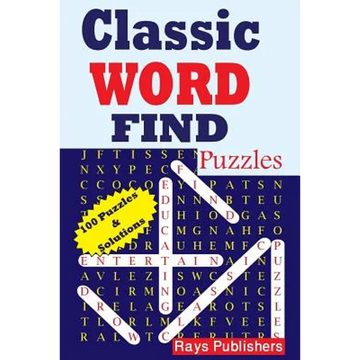 Classic Word Find Puzzles - Paperback