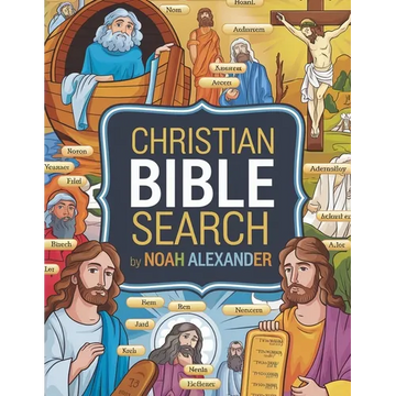 Christian Bible Word Search: Large print biblical puzzle book 8.5x11 - Paperback