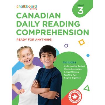Canadian Daily Reading Comprehension 3 - Paperback
