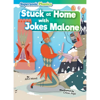 Stuck at Home with Jokes Malone - Library Binding