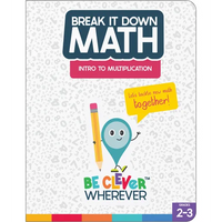 Break It Down Intro to Multiplication Reference Book - Paperback