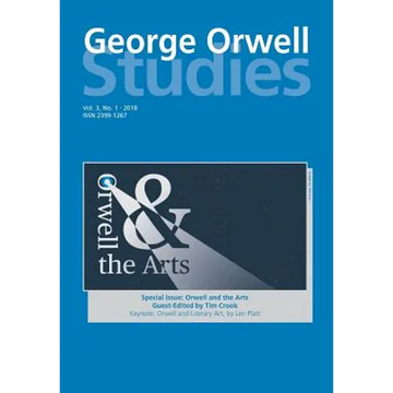 George Orwell Studies Vol.3 No.1 - Paperback