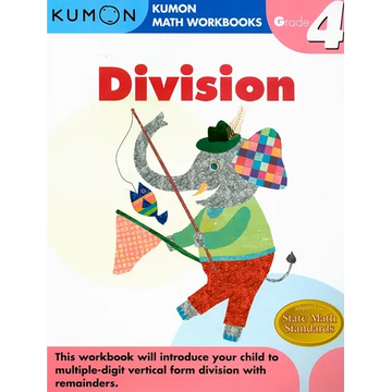 Kumon Grade 4 Division - Paperback