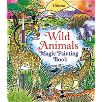 Wild Animals Magic Painting Book - Paperback